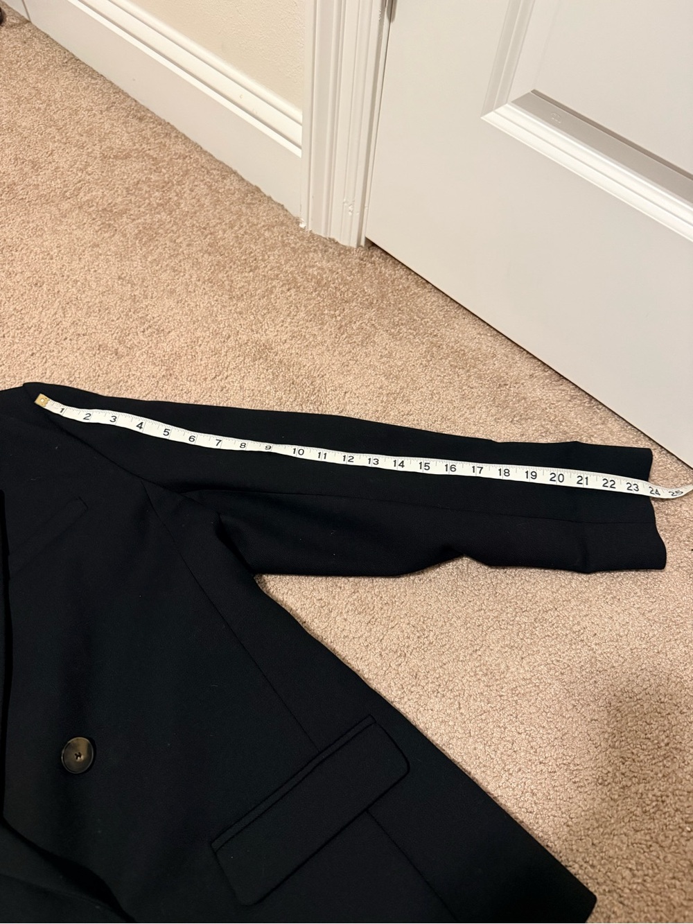 Sézane Christie Blazer in Black Size 14 Jacket - Picture 13 of 13